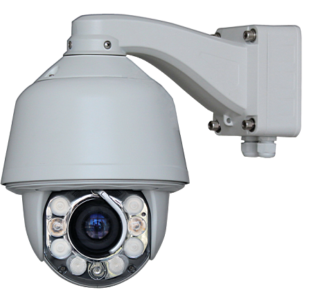 6寸视频调光  红外高速球（带雨刷）