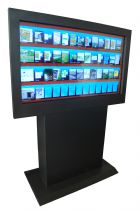 广东湛江70寸红外两点触摸一体机//带电脑报价