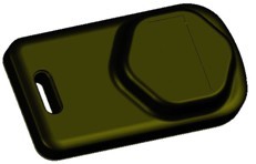 隧道井下钥匙扣有源电子标签