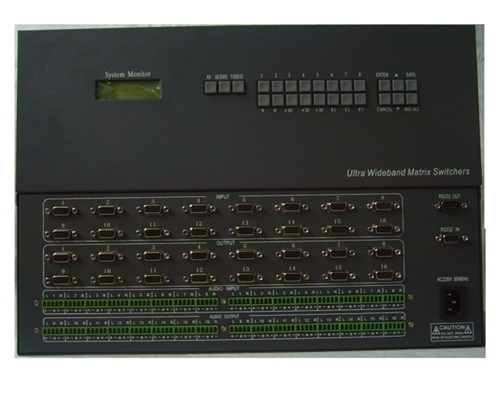  32进8出 VGA矩阵 带红外遥控 可定制