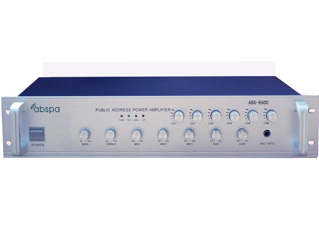 6分区音量独立控制定压功放