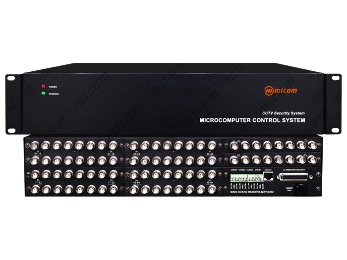 视频矩阵64进16出