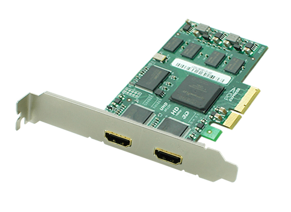 众禾时代 HZ8200HDMI 双路HDMI高清采集卡 支持3D 视频采集卡