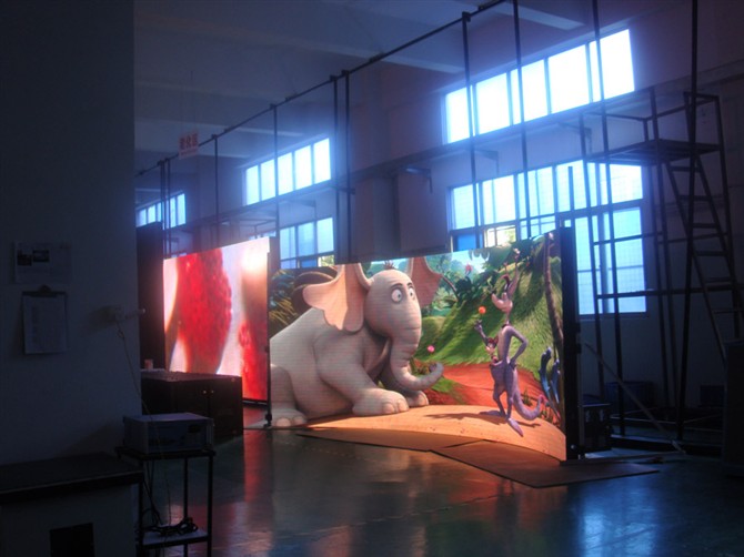 西安LED电子屏看工程找浩博