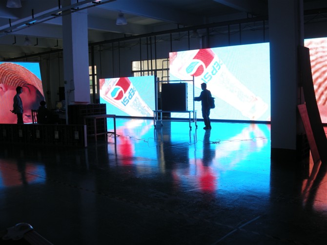 西安LED显示屏看制作找浩博