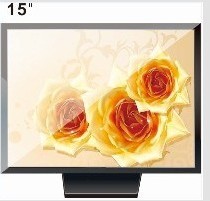 15寸高清液晶监视器.三星监视器.工业显示器.创维监视器
