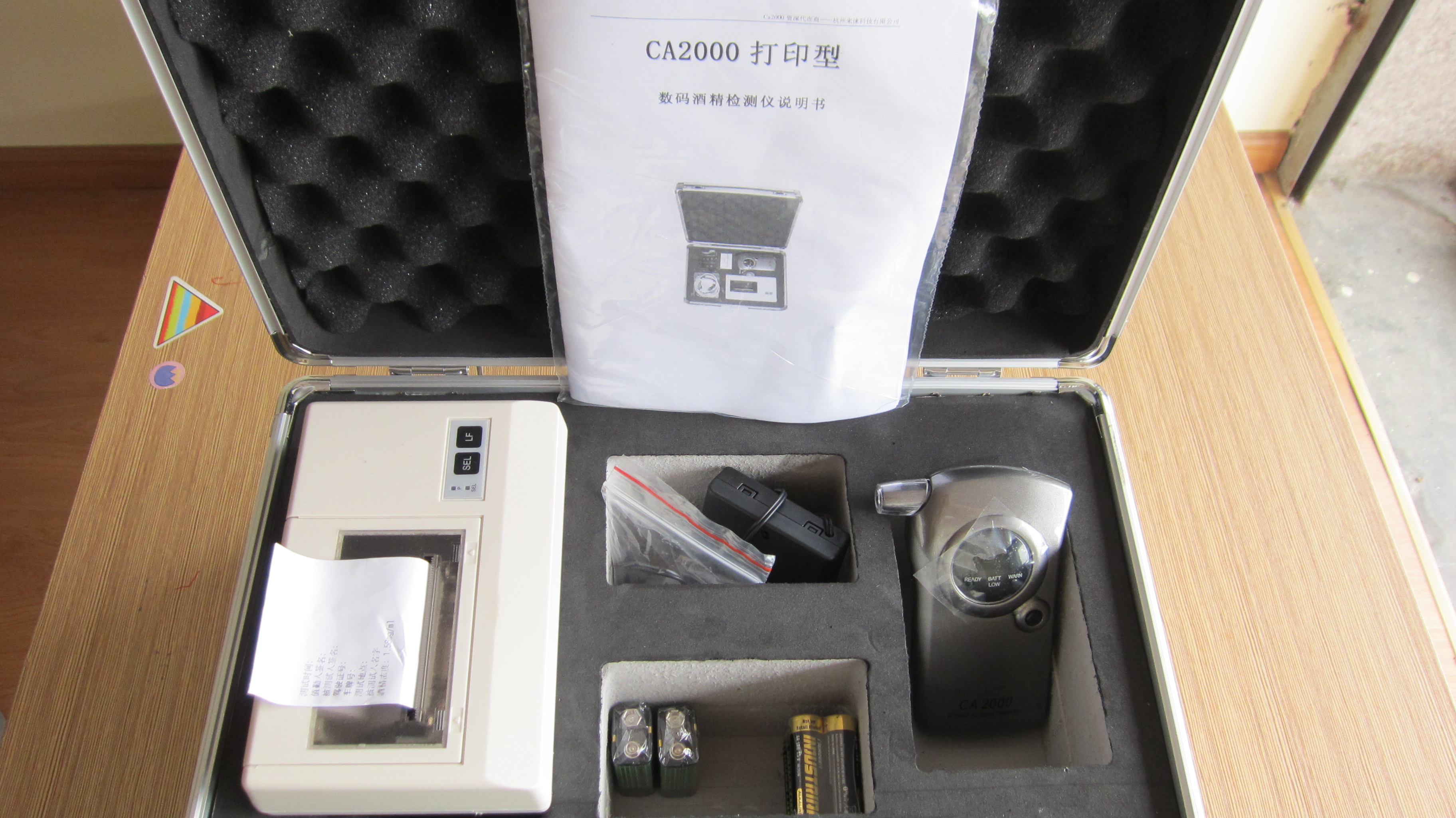 打印型CA2000酒精测试仪