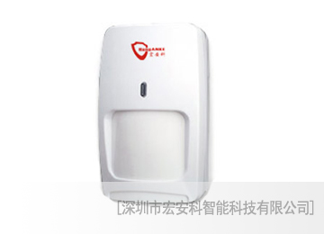 壁挂被动红外+微波双鉴探测器