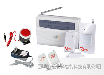 8防区有线无线套装(带后备)