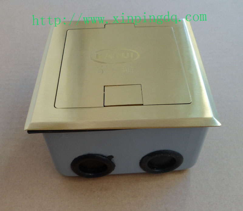 成都三位开启式地面插座XP-03-A