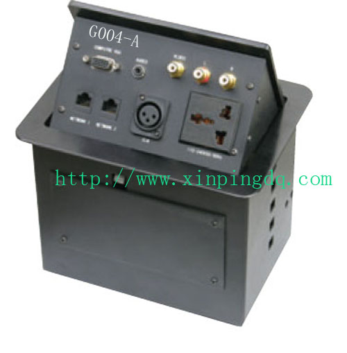 成都按压式桌面插座(豪华版)G004-A