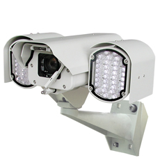 模拟枪机/室外标清枪式摄像机（外置红外灯）