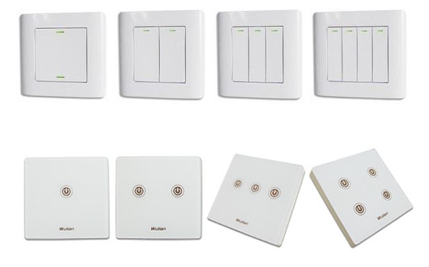 物联网无线智能家居墙面开关