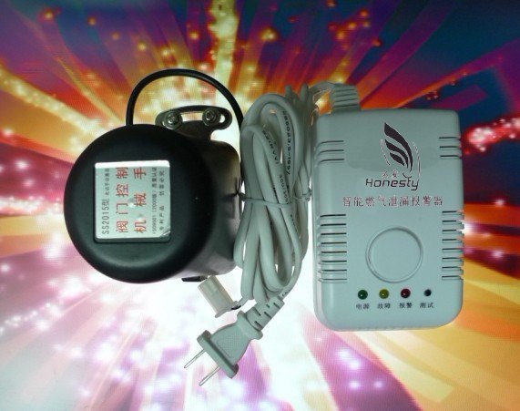 智能家用报警器/、可燃气报警气、煤气报警器联动机械手