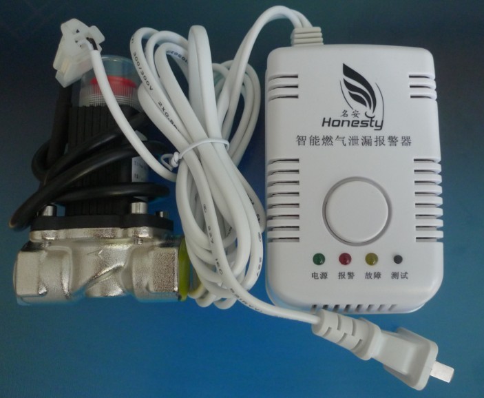 高灵敏度自动切割可燃气管道报警器批发