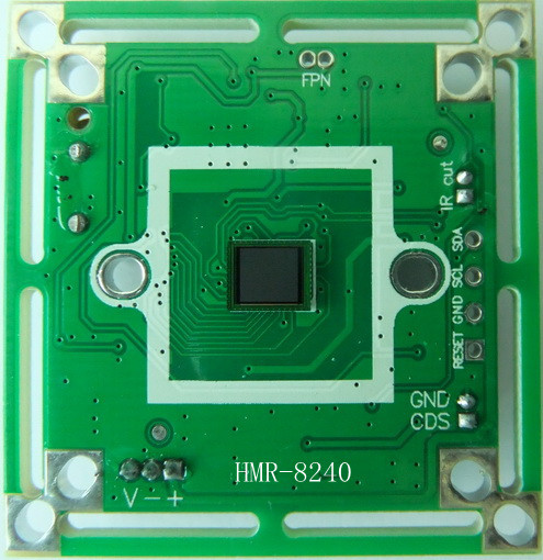 彩色CMOS板-700线IR-CUT  HMR-8240高清机板
