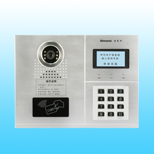 楼宇对讲可视刷卡门口机 主机