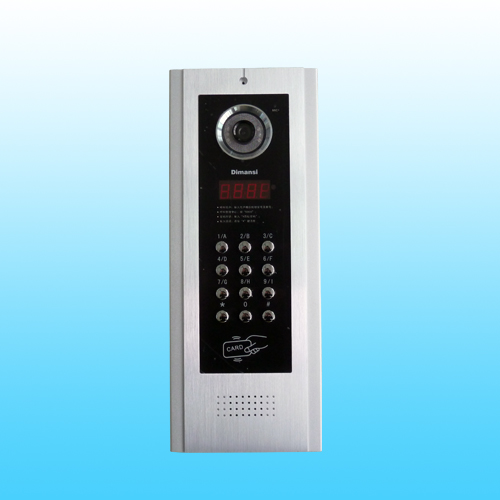 可视对讲门铃主机 刷卡门口机