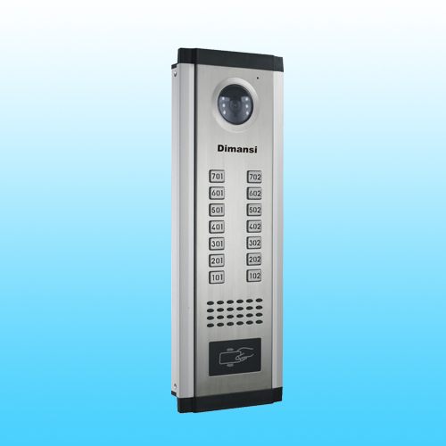 直按可视刷卡主机 门口机