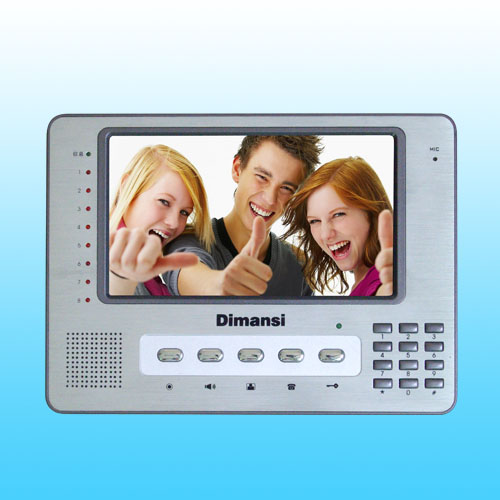 可视对讲彩色室内机