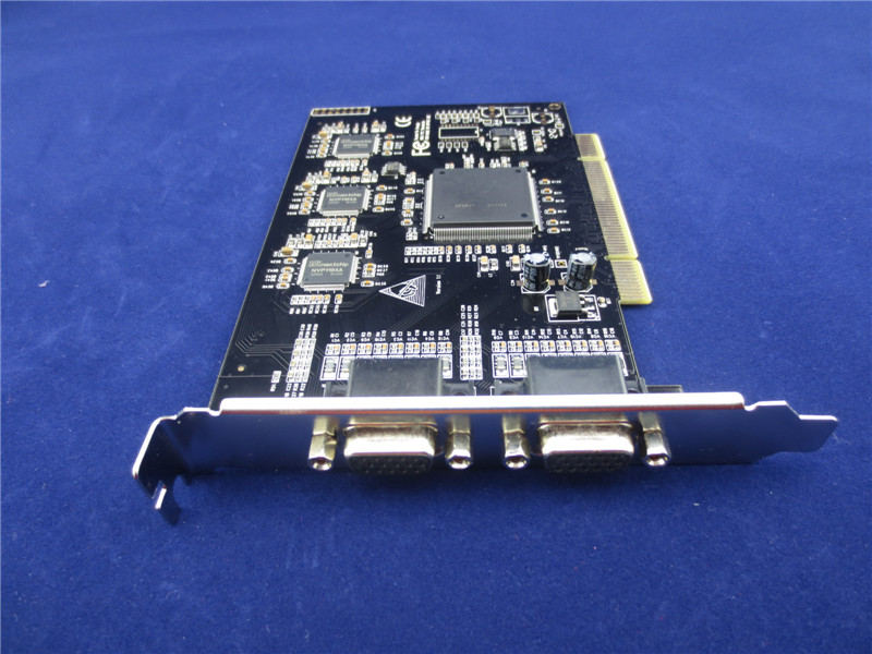 众禾时代 HV6016SD  安防监控PCI系列16路采集卡 支持Win7 64位