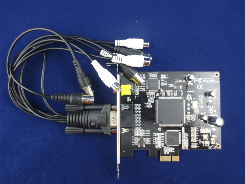 众禾时代 HV6808IE 安防监控PCIE系列8路采集卡