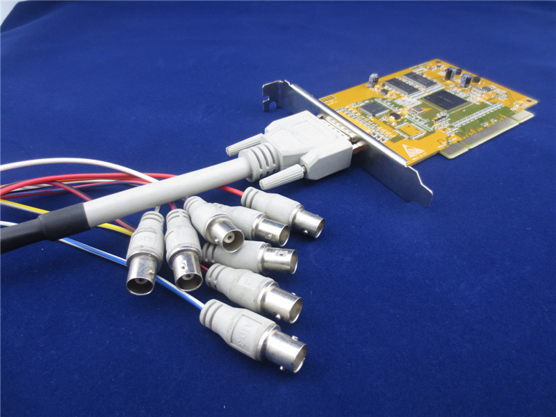 众禾时代 GV8008HS 安防监控PCIE系列硬压8路采集卡