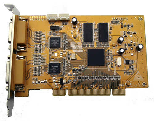 众禾时代 GV8008HC 安防监控PCIE系列硬压8路采集卡