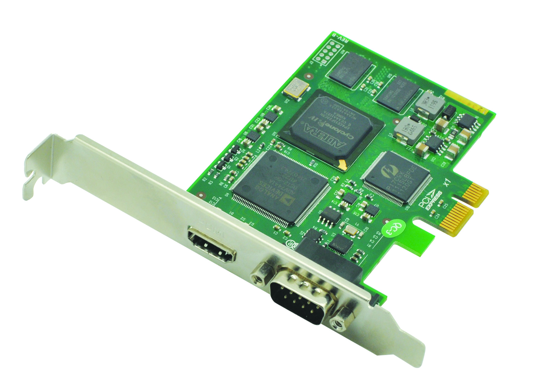 众禾时代 HZ8100-SDI  PCIE系列单路万能卡