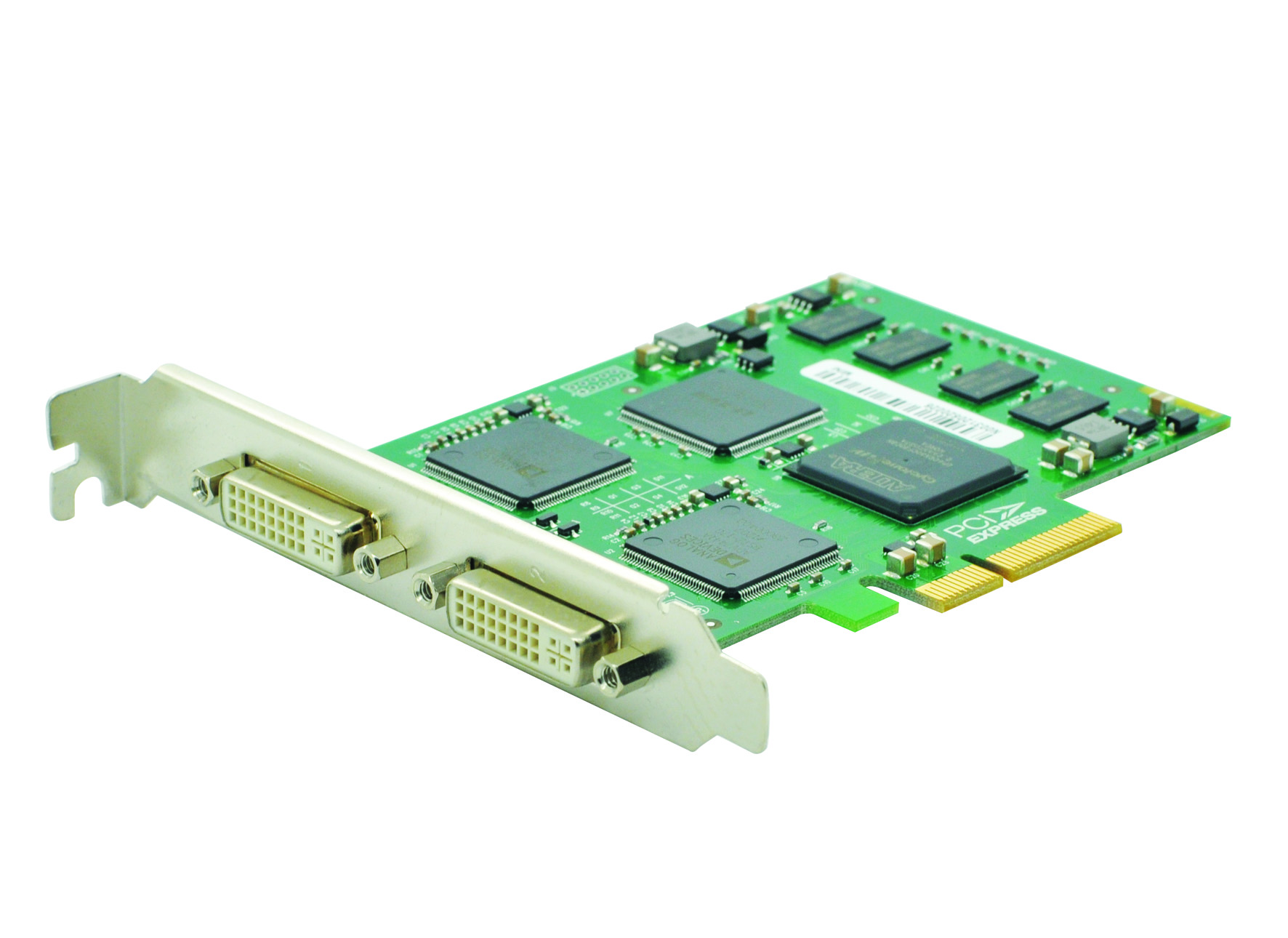 众禾时代 HZ8200DVI   PCIE系列双路DVI高清采集卡