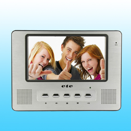 7寸可视彩色分机