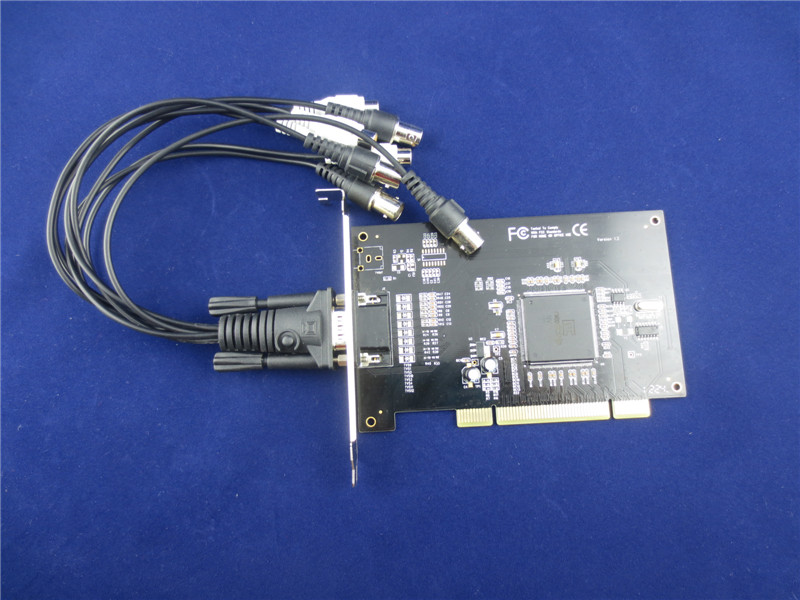 众禾时代 HV6204SC  安防监控PCI系列4路采集卡