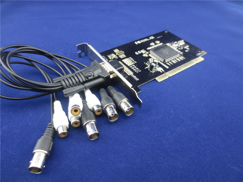 众禾时代 HV6408SC  安防监控PCI系列8路采集卡