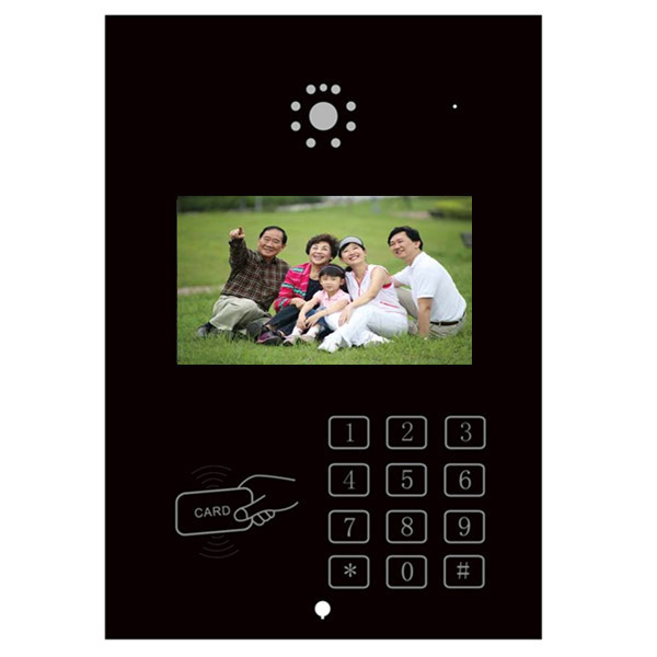 楼宇对讲门口机-多媒体型