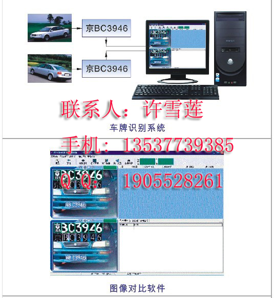 停车场系统设备 自动车牌识别系统