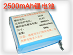2500MAH锂电池图片