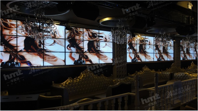酒吧KTV液晶拼接屏