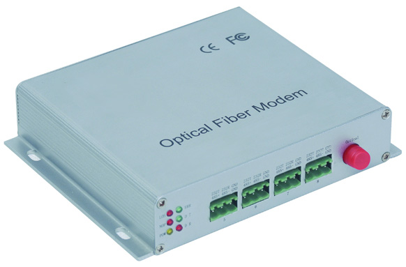 研通科技YT-578MM 多模光纤转RS-232/485/422 转换器