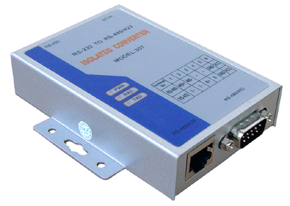 研通科技YT-307       工业级光电隔离型RS232转RS485/422转换器