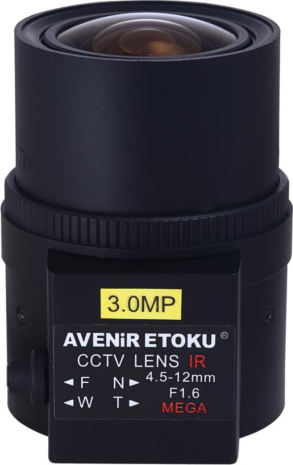 百万像素自动光圈带红外镜头