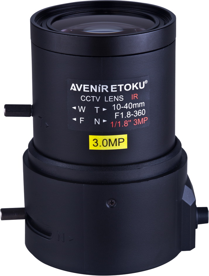 百万像素中等距离监控自动光圈带红外镜头