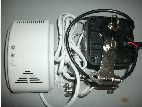 全自动阀门关闭器家用气体探测器带机械手关闭阀门