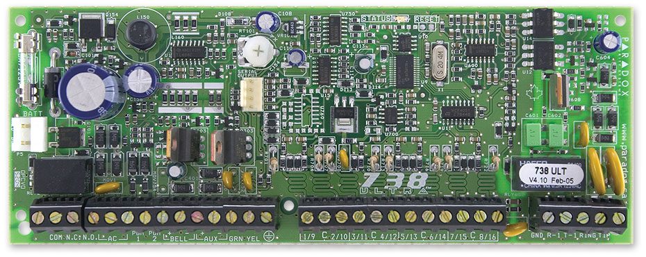 加拿大进口18防区Paradox枫叶牌PA-738ULT主机