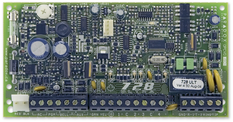 加拿大进口枫叶牌PA-728ULT 10防区报警主机