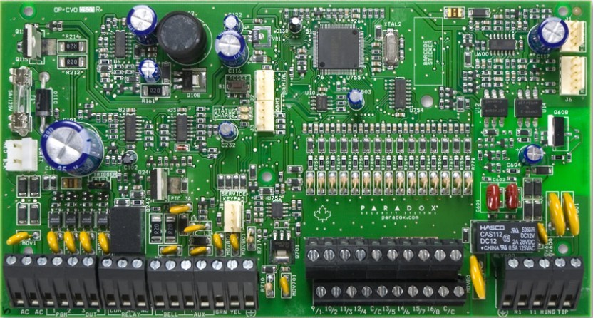 枫叶32防区报警主机