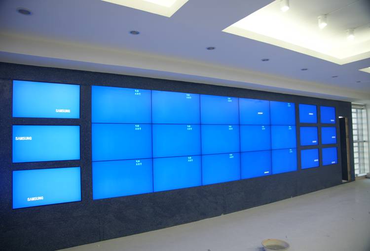 上海3*5 46寸液晶拼接屏案例