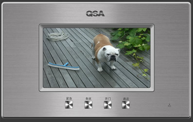 彩色可视对讲分机.