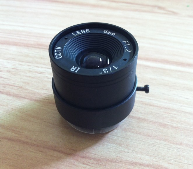 标清F1.4CS红外监控镜头6MM