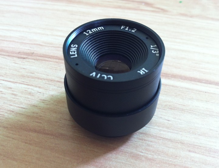 标清F1.4CS红外监控镜12MM