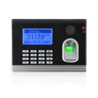 英汉双语指纹考勤机批发价格